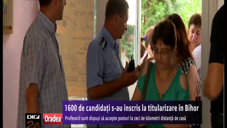 1.000 de profesori din Bihor sustin azi examenul de titularizare Imagine