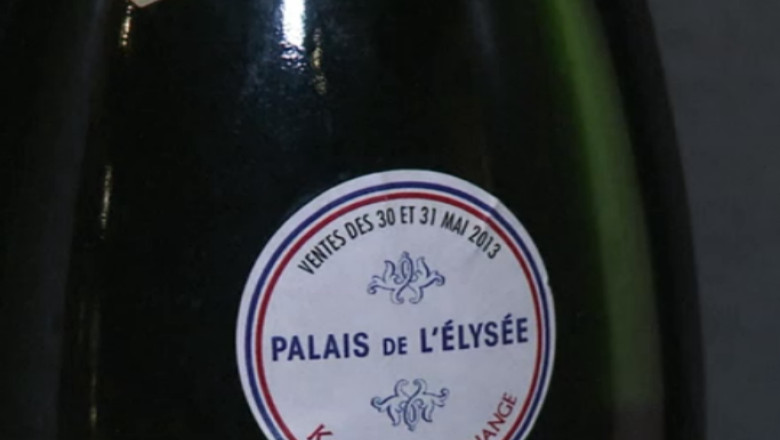 1.200 de vinuri din rezerva Palatului Elysee vor fi scoase la vanzare Imagine