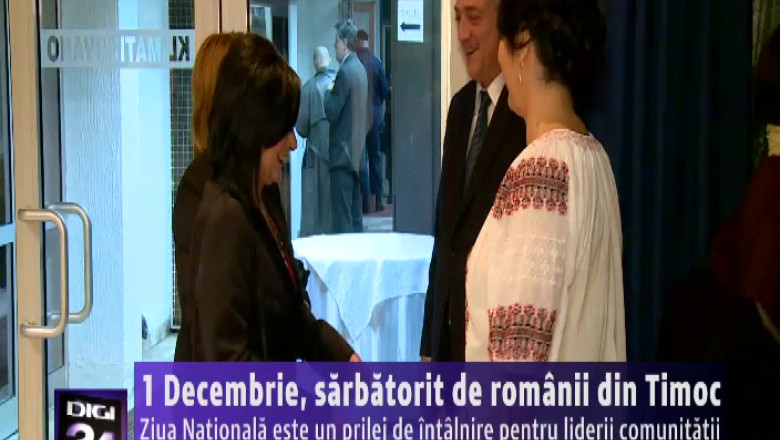 1 Decembrie, sarbatorit de romanii din Timoc   Imagine