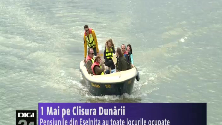 1 Mai pe Clisura Dunarii. Pensiunile din Eselnita au toate locurile de cazare ocupate Imagine