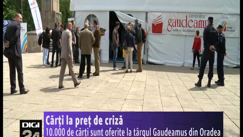 10.000 de carti sunt oferite la targul Gaudeamus din Oradea Imagine