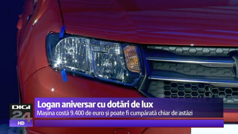 10 ani de la lansarea Logan. La aniversare, Dacia Renault pune in vanzare 2000 de masini cu dotari de lux, la pretul de 9400 de euro Imagine