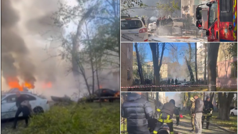 10 morti si 47 de raniti, printre care si patru copii, dupa ce rusii au bombardat cu rachete balistice Odesa Imagine