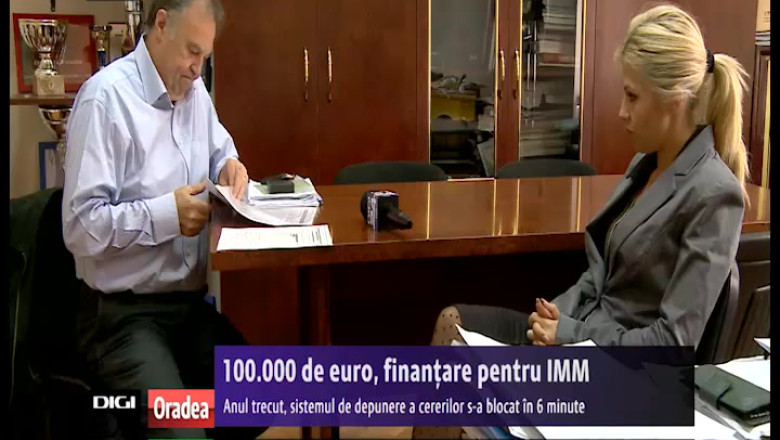 100.000 de euro, finantare pentru IMM. Anul trecut, sistemul de depunere a cererilor s-a blocat in 6 minute Imagine