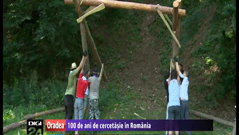 100 de ani de cercetasie in Romania, sarbatoriti in Bihor Imagine