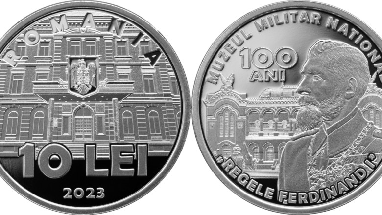 100 de ani de la infiintarea Muzeului Militar National „Regele Ferdinand I”. BNR lanseaza o moneda din argint aniversara Imagine