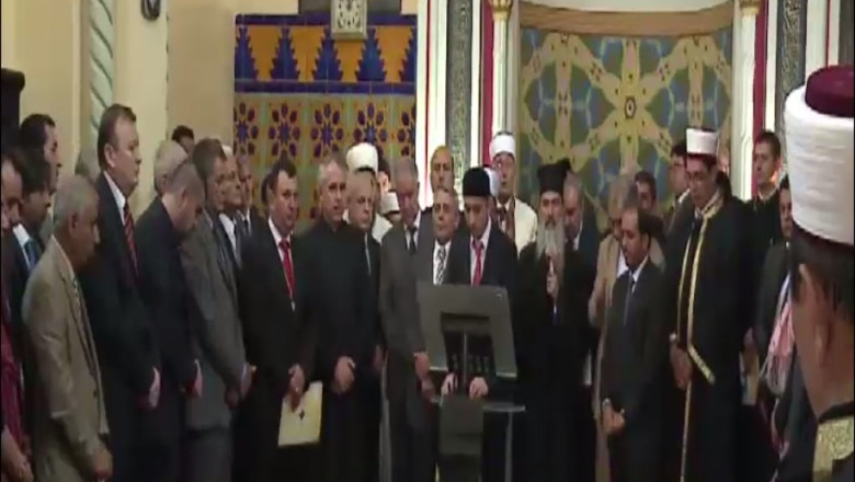 100 de ani de slujbe la Moscheea Carol I Imagine