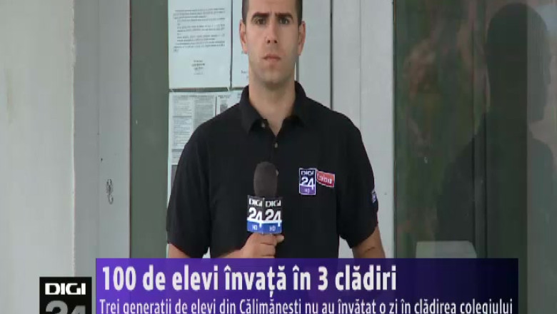 100 de elevi din Calimanesti invata in 3 cladiri Imagine