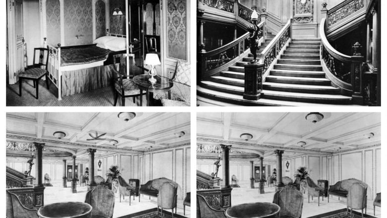111 ani de la lansarea Titanicului. Imagini inedite cu interioarele luxoase de la bordul navei Imagine