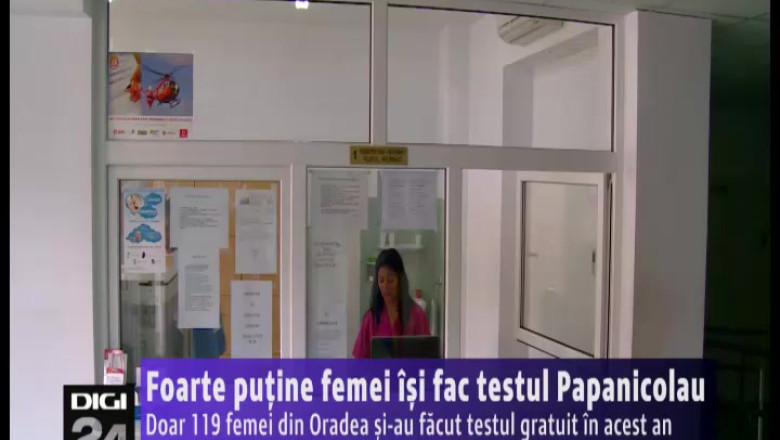 119 femei din Oradea si-au facut testul Papanicolau in acest an Imagine