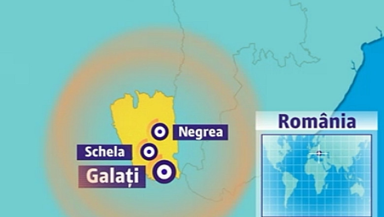 14 cutremure in noua zile in judetul Galati. INFP: In zona s-au produs chiar si opt cutremure intr-o singura zi Imagine