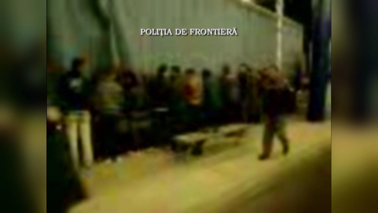 14 migranti au fost prinsi de politistii de frontiera, la Calafat. Ei incercau sa ajunga ilegal in Suedia Imagine