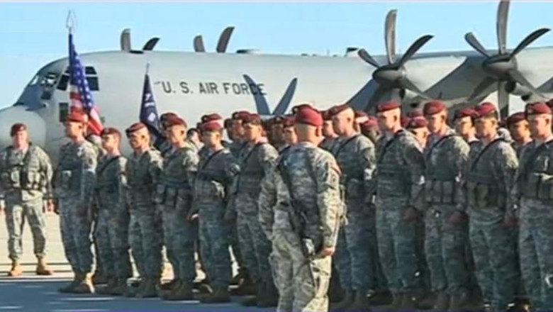 150 de militari americani au ajuns in Lituania Imagine