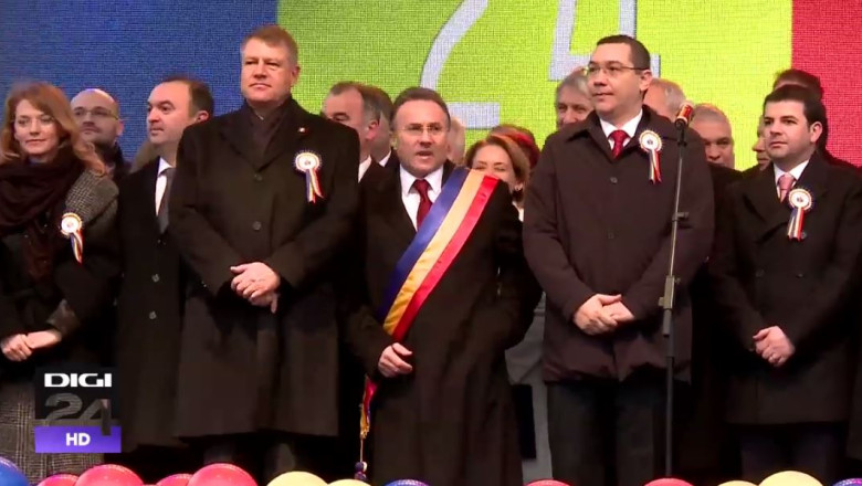 156 de ani de la Mica Unire. Klaus Iohannis: Clasa politica de astazi trebuie sa se ridice la inaltimea idealurilor pe care natiunea romana le nutreste Imagine