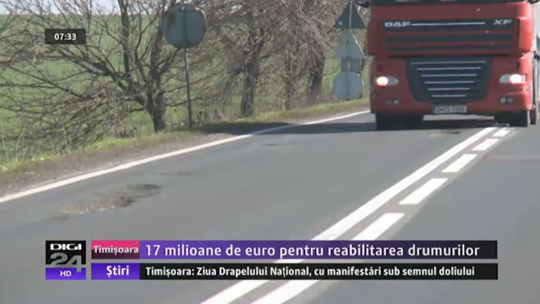 17 milioane de euro pentru reabilitarea drumurilor din Timis Imagine