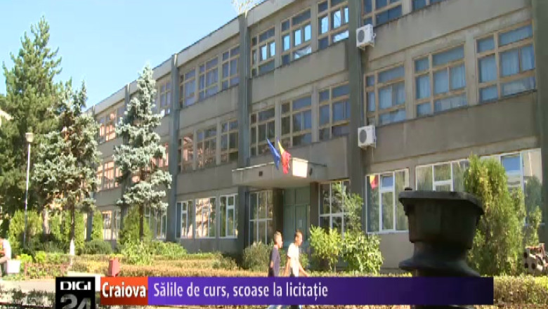 18 sali de curs ale Liceului CFR Craiova, scoase la licitatie Imagine