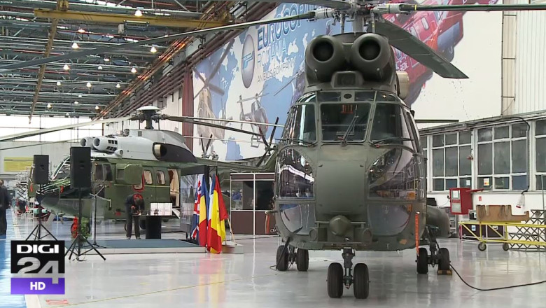 20 de elicoptere ale Fortelor Aeriene Regale Britanice au fost modernizate la Ghimbav Imagine