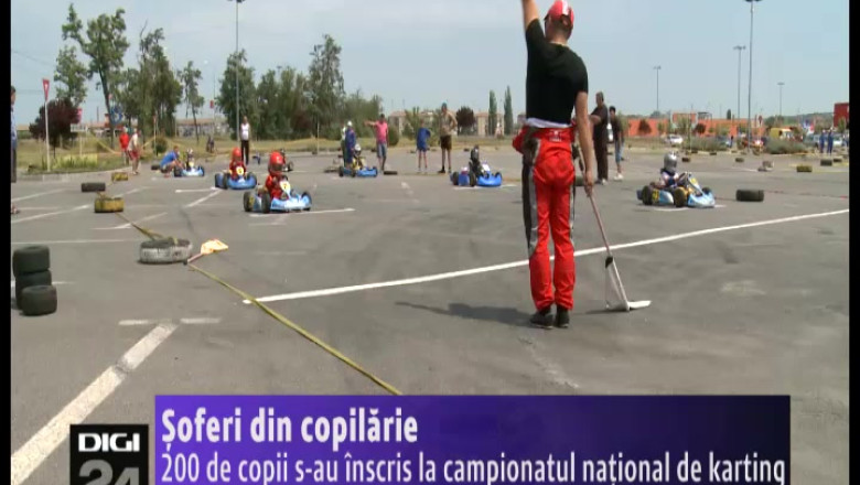 200 de copii s-au inscris la campionatul national de karting de la Oradea Imagine