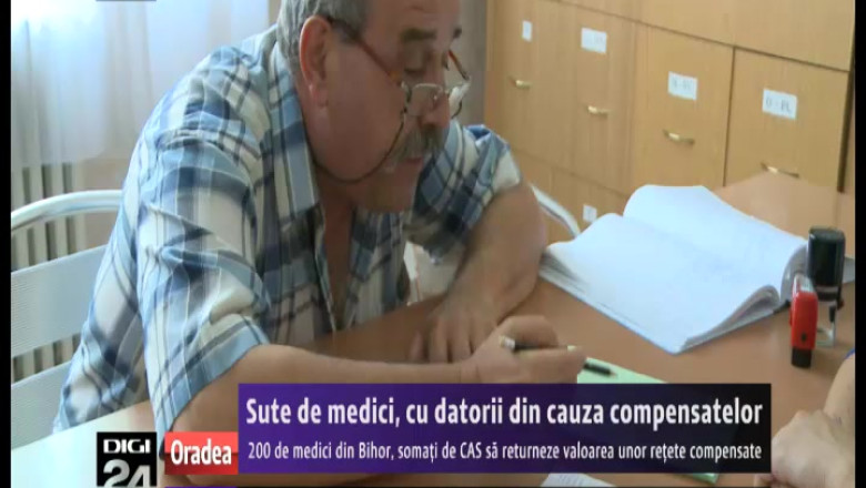 200 de medici din Bihor, somati de CAS sa returneze valoarea unor retete compensate Imagine