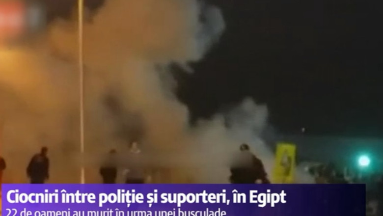 22 de morti intr-o busculada la un meci de fotbal Imagine