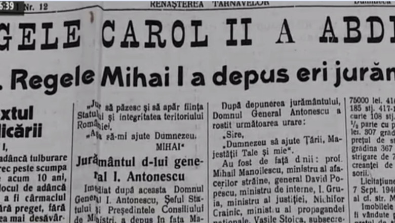 „23 august 1944 - istoria furata”. De la dictatura regala la cea militara Imagine