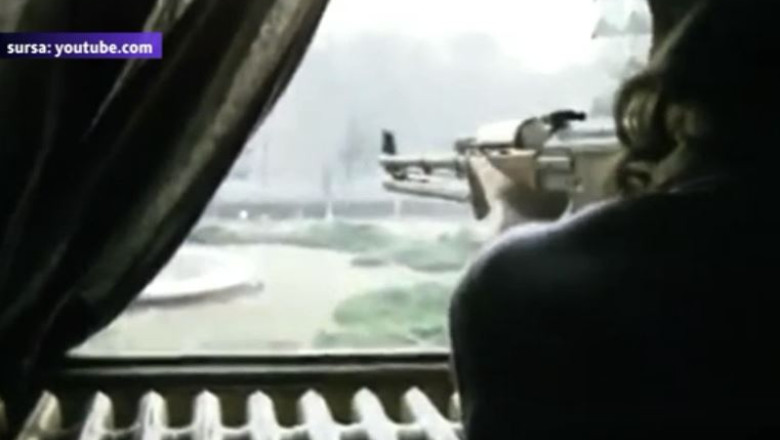 23 decembrie '89, ziua in care au navalit „teroristii”. 40 de soldati veniti sa apere Aeroportul Otopeni au fost ucisi Imagine