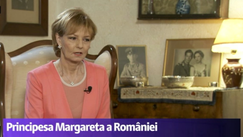 25 de ani de la reintoarcerea in tara a Principesei Margareta Imagine