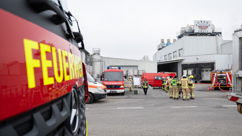 25 de oameni au fost spitalizati in urma unui accident chimic la o fabrica din Germania Imagine