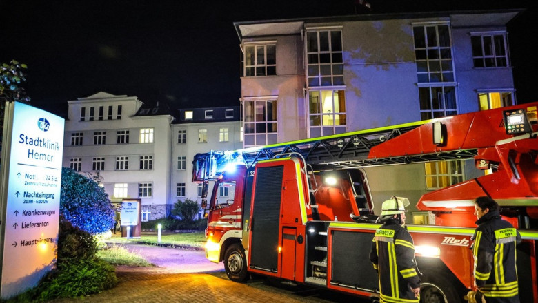 28 de raniti dupa un incendiu la un spital din Germania Imagine