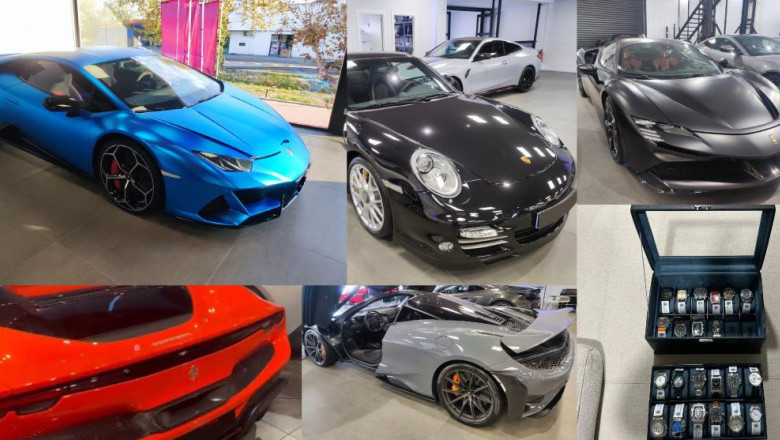 30 de arestari in Spania, intr-o ancheta a Parchetului European privind vanzarea unor masini de lux. Prejudiciu de 17 milione euro Imagine