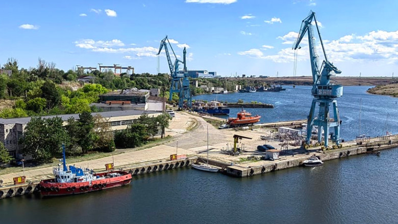 300 de angajati ai santierului naval Damen Mangalia vor fi disponibilizati. Reactia sindicatului Imagine