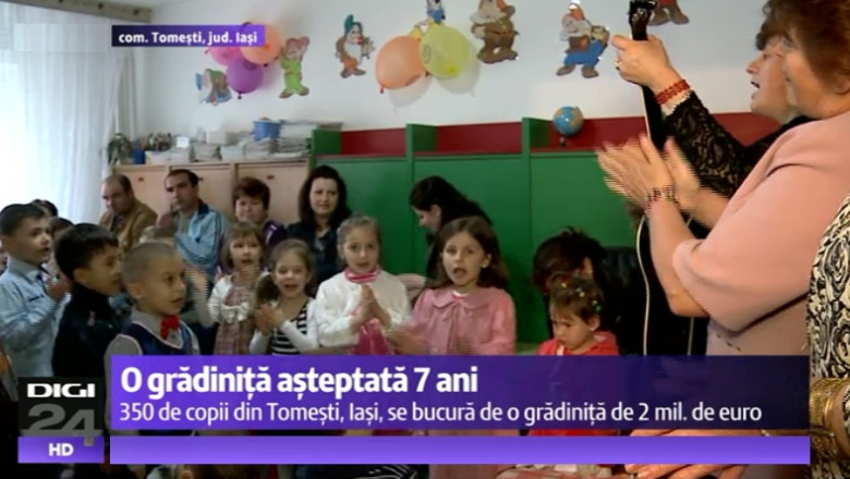 350 de copii, educati in apartamente de bloc, au primit de ziua lor o gradinita: „Nu aveam unde sa facem galagie, ca erau vecini” Imagine