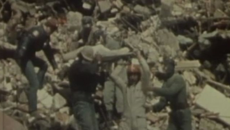 38 de ani de la cutremurul din 1977. Seismul a avut magnitudinea de 7,2 pe Richter Imagine