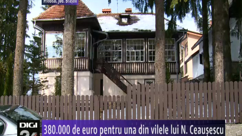 380.000 de euro pentru una din vilele lui N. Ceausescu Imagine