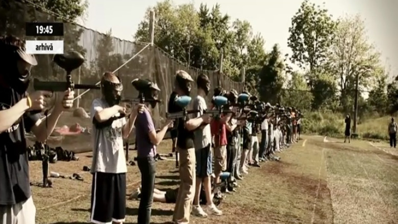 40.000 de lire sterline pentru a te lasa impuscat la paintball Imagine