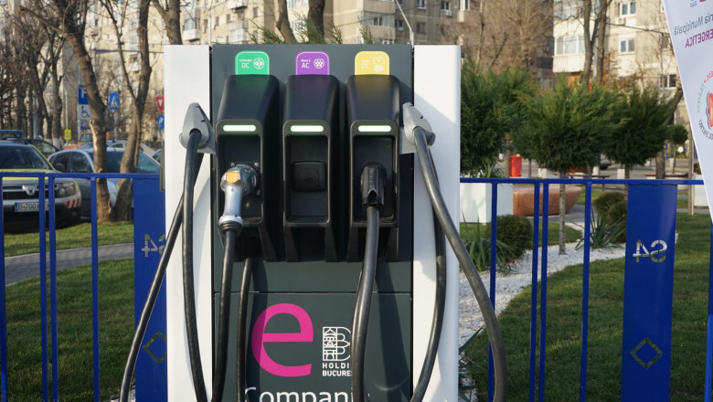 40 de noi statii de incarcare pentru masinile electrice vor fi instalate in Bucuresti. Zonele unde vor fi amplasate Imagine