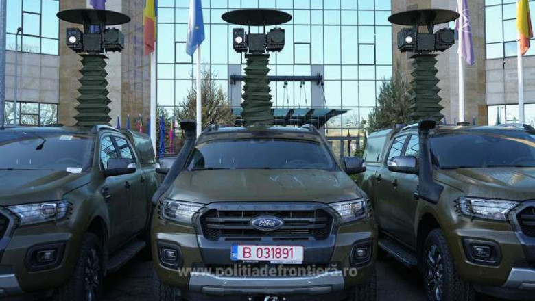 5 autospeciale cu termoviziune si 83 de vehicule de patrulare au intrat in dotarea Politiei de Frontiera Imagine