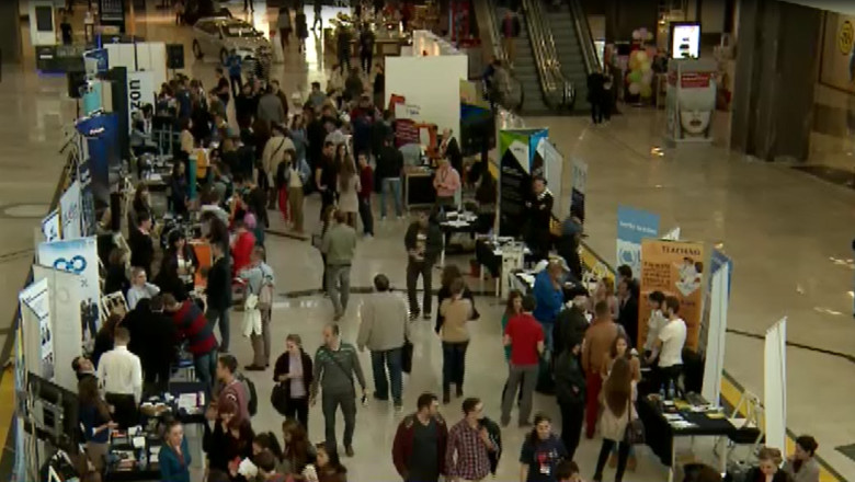 500 de locuri de munca si zeci de internshipuri platite la Targul de Cariere din Iasi Imagine