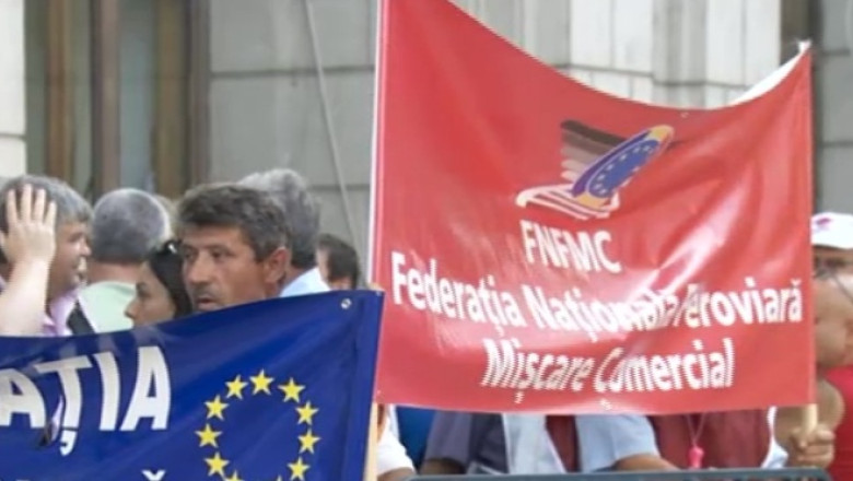 6.000 de ceferisti vor protesta la Bucuresti Imagine