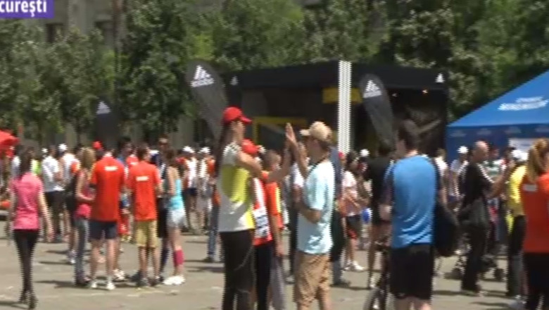 6.000 de oameni la Maratonul Bucurestiului. Un kenyan a iesit castigator Imagine