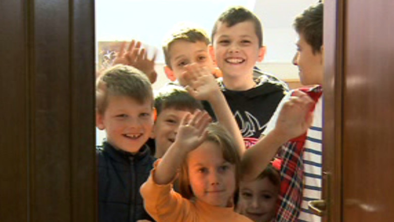 60 de copii au gasit in biserica adevarata casa Imagine