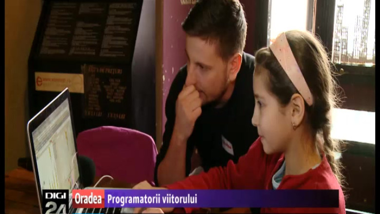 60 de copii din Oradea s-au inscris intr-un program international ca sa invete programare  Imagine