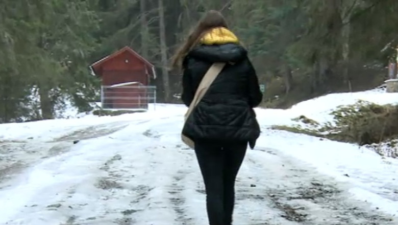 600 de kilometri in patru zile. Traseul elevei care a plecat la manastiri Imagine