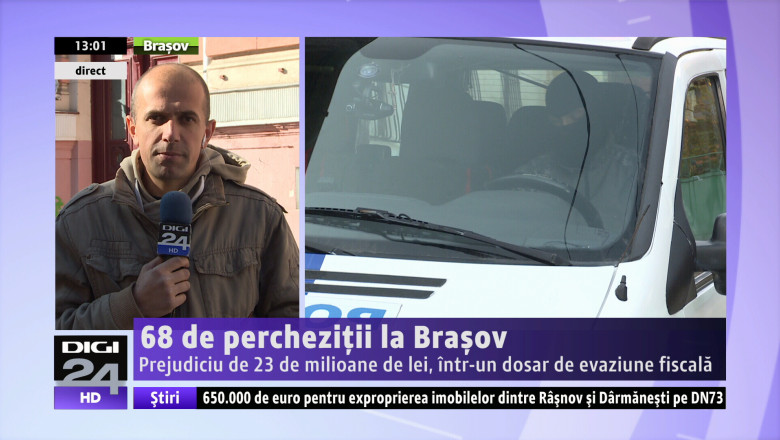 68 de perchezitii domiciliare, la Brasov Imagine