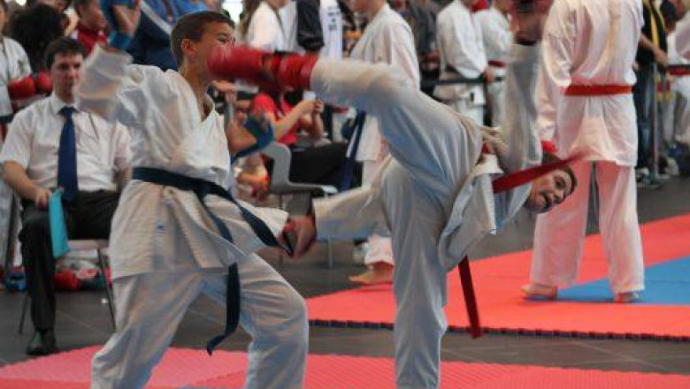 69 de medalii au castigat karateka de la Clubul Palatul Copiilor Shogunul Oradea la Campionatul National Scolar Imagine