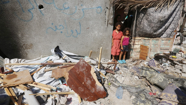 71 de morti in Gaza dupa o lovitura a Israelului. Militarii sustin ca atacul a vizat un misterios lider Hamas Imagine