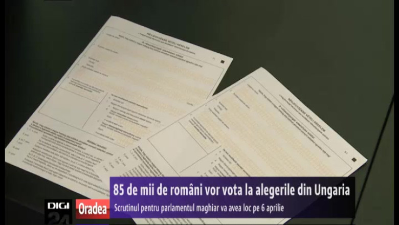 85 de mii de romani vor vota la alegerile din Ungaria Imagine