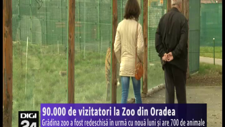 90.000 de vizitatori la Zoo din Oradea. Gradina a fost redeschisa in urma cu noua luni si are 700 de animale Imagine