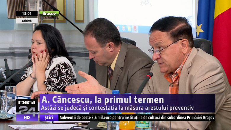 A. Cancescu, la primul termen Imagine