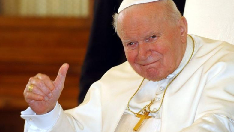 A doua minune a Papei Ioan Paul al II-lea. Acesta a vindecat o femeie care avea anevrism cerebral Imagine